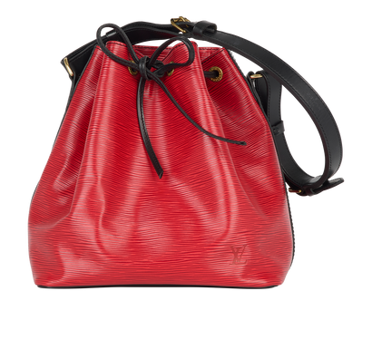 Neo Noe' PM, £550, Handbags, Black/Red, Leather, Front view